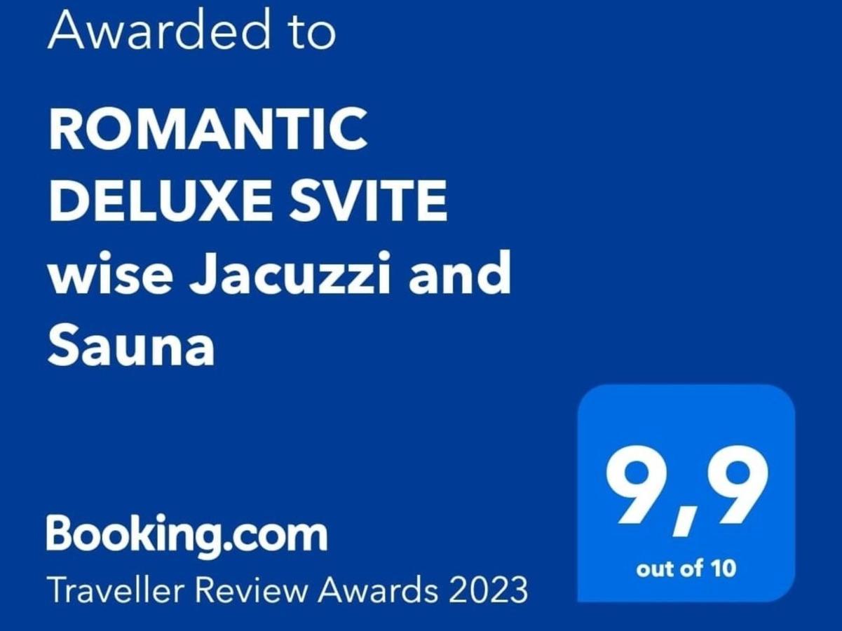 Romantic Deluxe Svite Wise Jacuzzi And Sauna Atena Exterior foto
